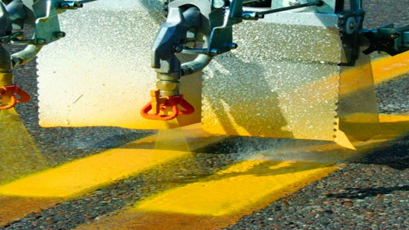 робот разметка дорог